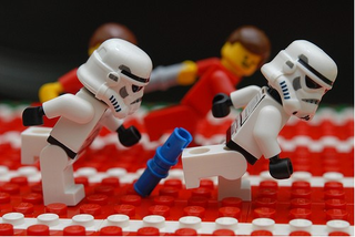 Illustration for article titled Imperial Sportstroopers Invade the Beijing Olympics